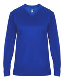 Badger - Ultimate SoftLock™ Women's V-Neck Long Sleeve T-Shirt - 4064