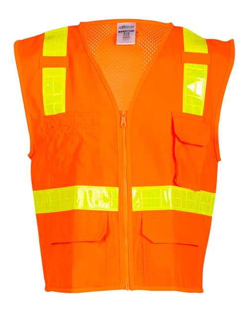 Kishigo - Oralite® Solid Front with Mesh Back Vest - 1207-1208A