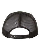 Richardson - Patterned Snapback Trucker Cap - 112P