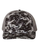 Richardson - Patterned Snapback Trucker Cap - 112P