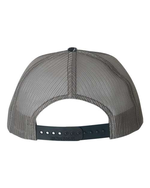 Richardson - Patterned Snapback Trucker Cap - 112P