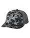 Richardson - Patterned Snapback Trucker Cap - 112P