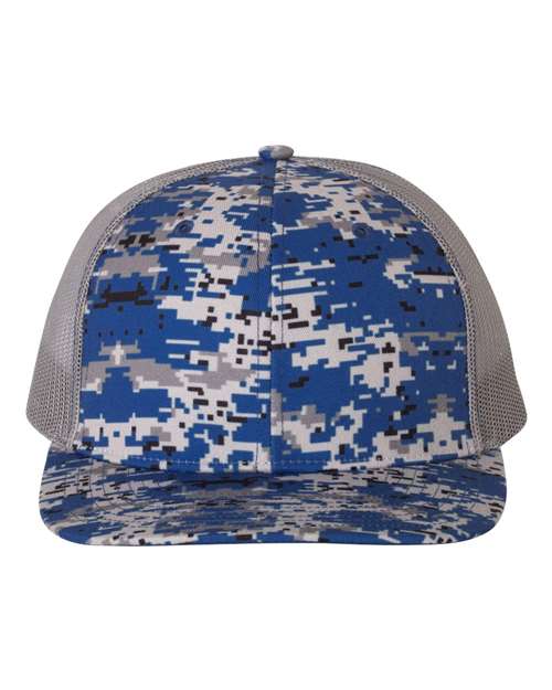 Richardson - Patterned Snapback Trucker Cap - 112P