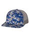 Richardson - Patterned Snapback Trucker Cap - 112P