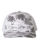 Richardson - Patterned Snapback Trucker Cap - 112P