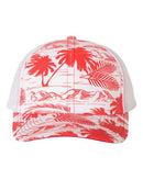 Richardson - Patterned Snapback Trucker Cap - 112P