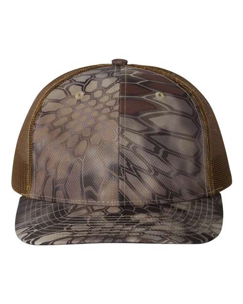 Richardson - Patterned Snapback Trucker Cap - 112P