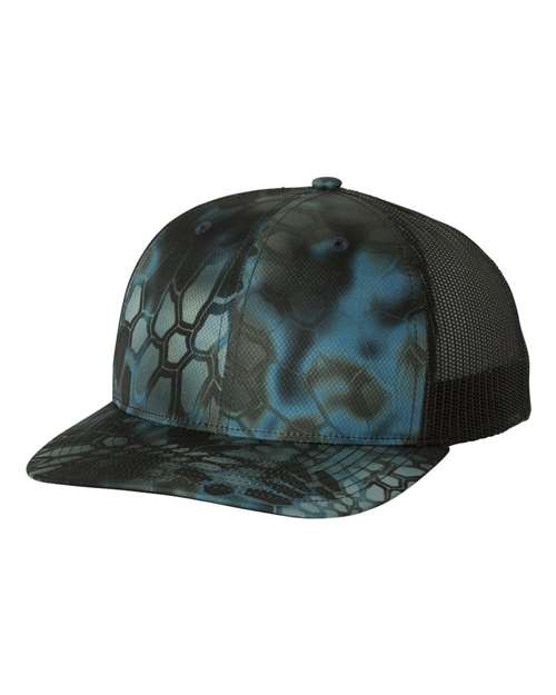 Richardson - Patterned Snapback Trucker Cap - 112P