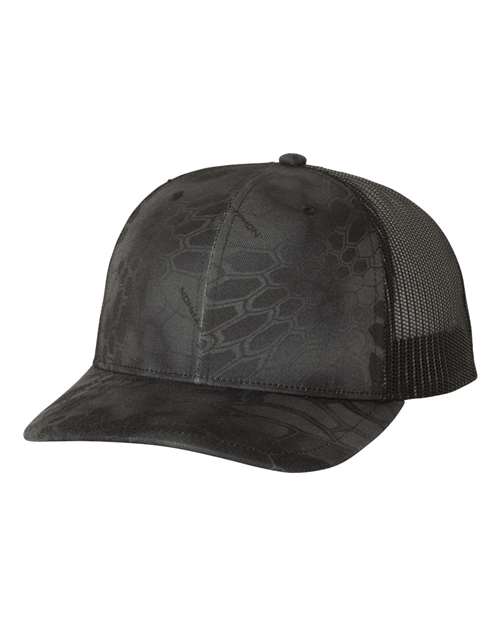 Richardson - Patterned Snapback Trucker Cap - 112P