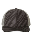 Richardson - Patterned Snapback Trucker Cap - 112P