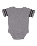 Rabbit Skins - Infant Football Fine Jersey Bodysuit - 4437