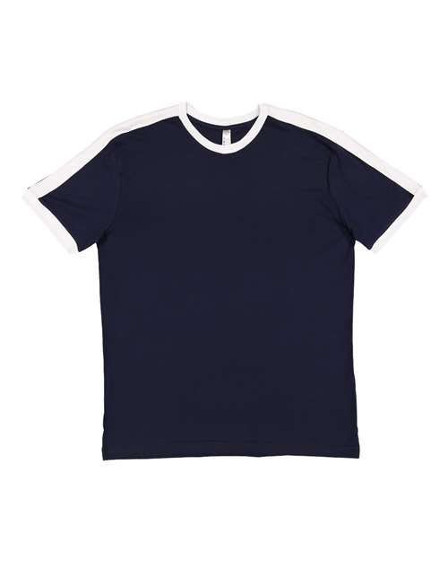 LAT - Retro Ringer Fine Jersey Tee - 6932