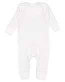 Rabbit Skins - Infant Long Legged Baby Rib Bodysuit - 4412