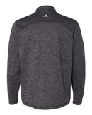 Adidas - Brushed Terry Heathered Quarter-Zip Pullover - A284