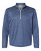 Adidas - Brushed Terry Heathered Quarter-Zip Pullover - A284