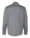 Adidas - Brushed Terry Heathered Quarter-Zip Pullover - A284