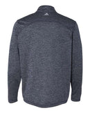 Adidas - Brushed Terry Heathered Quarter-Zip Pullover - A284