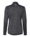 Adidas - Women's Brushed Terry Heathered Quarter-Zip Pullover - A285