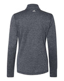 Adidas - Women's Brushed Terry Heathered Quarter-Zip Pullover - A285