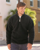 J. America - Sherpa Quarter-Zip Pullover - 8454