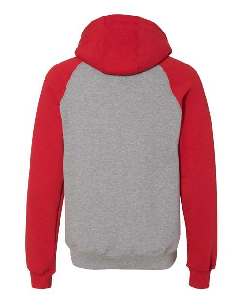 Russell Athletic - Dri Power® Colorblock Raglan Hooded Sweatshirt - 693HBM