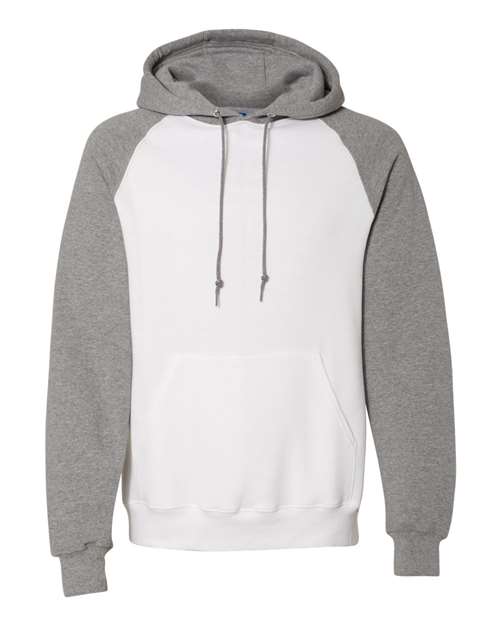 Russell Athletic - Dri Power® Colorblock Raglan Hooded Sweatshirt - 693HBM