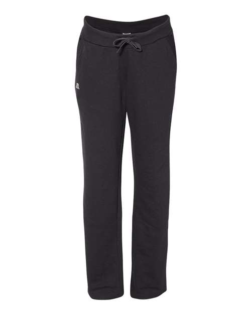 Russell Athletic - Women's Lightweight Open Bottom Sweatpants - LF5YHX