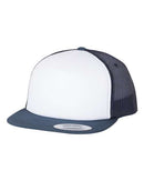 YP Classics - Flat Bill Foam Trucker Cap - 6005