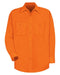 Red Kap - Enhanced Visibility Long Sleeve Work Shirt Long Sizes - SS14L