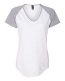 Anvil - Women’s Triblend Colorblocked Raglan T-Shirt - 6770VL