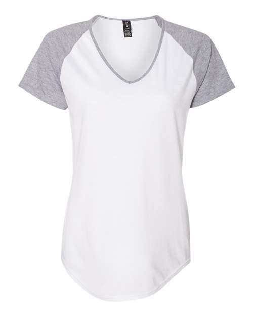 Anvil - Women’s Triblend Colorblocked Raglan T-Shirt - 6770VL