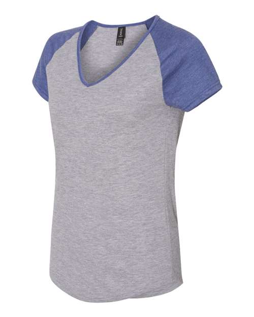 Anvil - Women’s Triblend Colorblocked Raglan T-Shirt - 6770VL