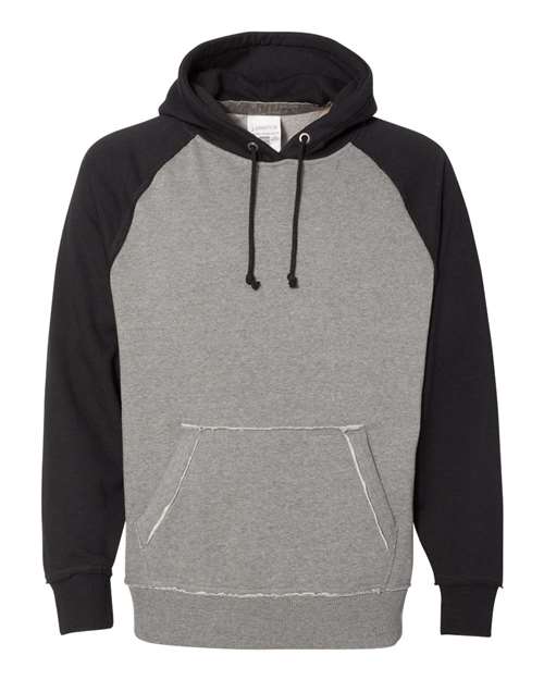 J. America - Vintage Heather Hooded Sweatshirt - 8885