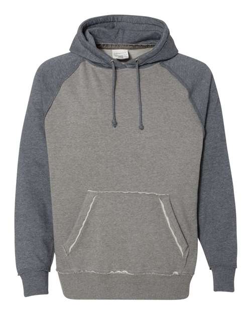 J. America - Vintage Heather Hooded Sweatshirt - 8885