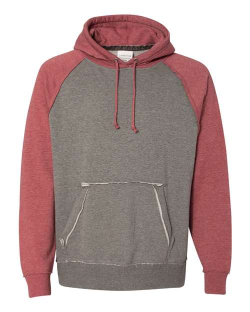 J. America - Vintage Heather Hooded Sweatshirt - 8885