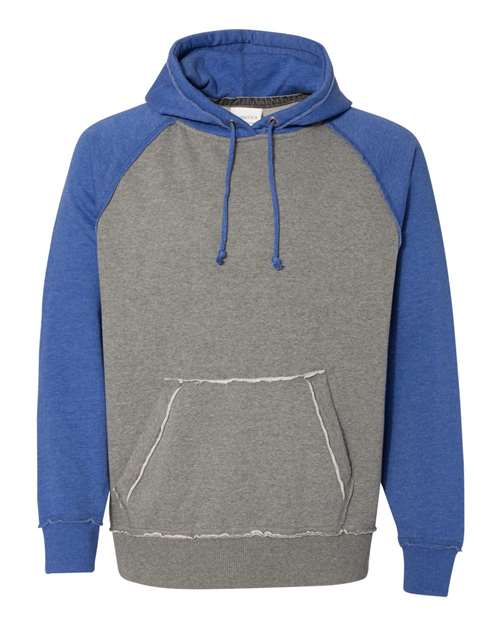 J. America - Vintage Heather Hooded Sweatshirt - 8885