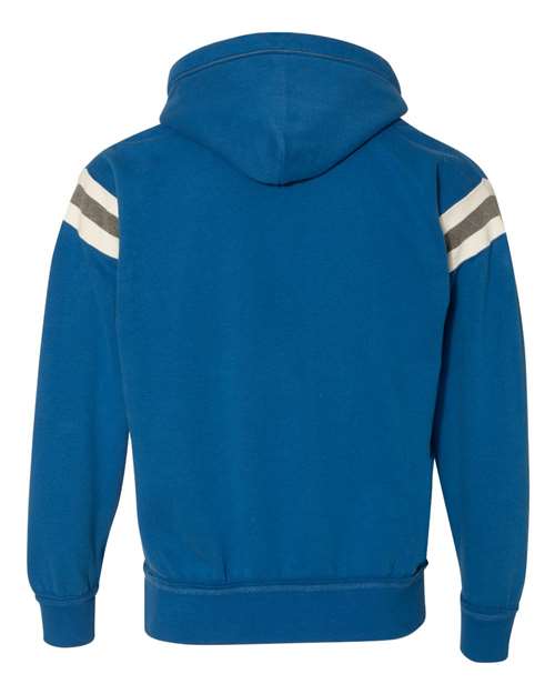 J. America - Vintage Athletic Hooded Sweatshirt - 8847