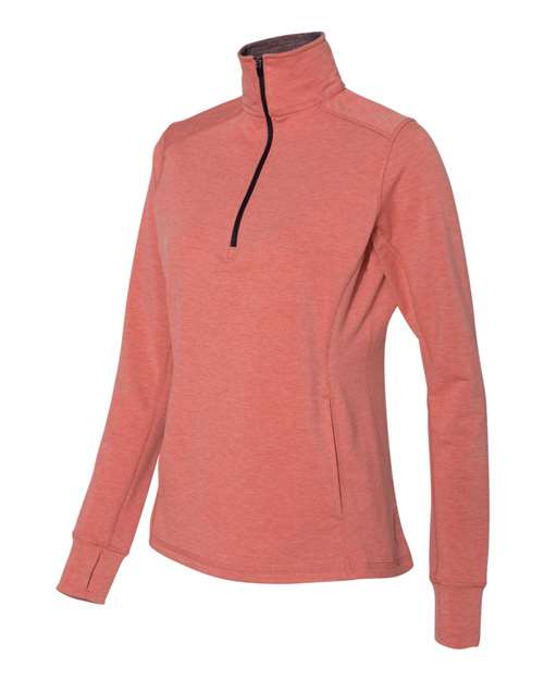 J. America - Women’s Omega Stretch Quarter-Zip Pullover - 8433