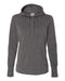 J. America - Women’s Omega Stretch Snap-Placket Hooded Pullover - 8431