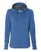 J. America - Women’s Omega Stretch Snap-Placket Hooded Pullover - 8431