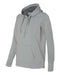 J. America - Women’s Omega Stretch Snap-Placket Hooded Pullover - 8431