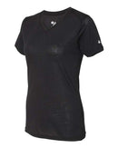 Badger - Women’s Triblend Performance V-Neck Short Sleeve T-Shirt - 4962