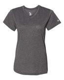 Badger - Women’s Triblend Performance V-Neck Short Sleeve T-Shirt - 4962