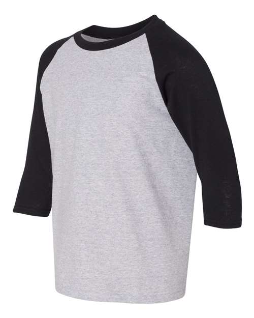 Gildan - Heavy Cotton™ Youth Raglan Three-Quarter Sleeve T-Shirt - 5700B