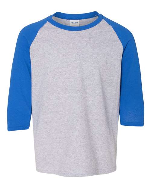 Gildan - Heavy Cotton™ Youth Raglan Three-Quarter Sleeve T-Shirt - 5700B