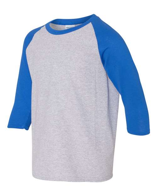 Gildan - Heavy Cotton™ Youth Raglan Three-Quarter Sleeve T-Shirt - 5700B