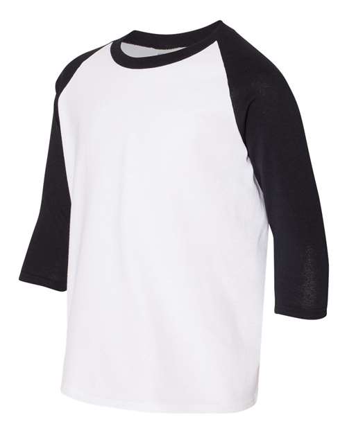 Gildan - Heavy Cotton™ Youth Raglan Three-Quarter Sleeve T-Shirt - 5700B