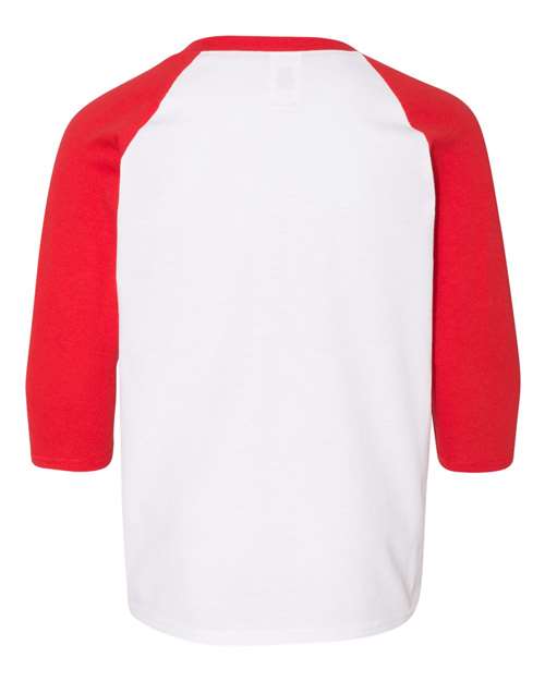 Gildan - Heavy Cotton™ Youth Raglan Three-Quarter Sleeve T-Shirt - 5700B