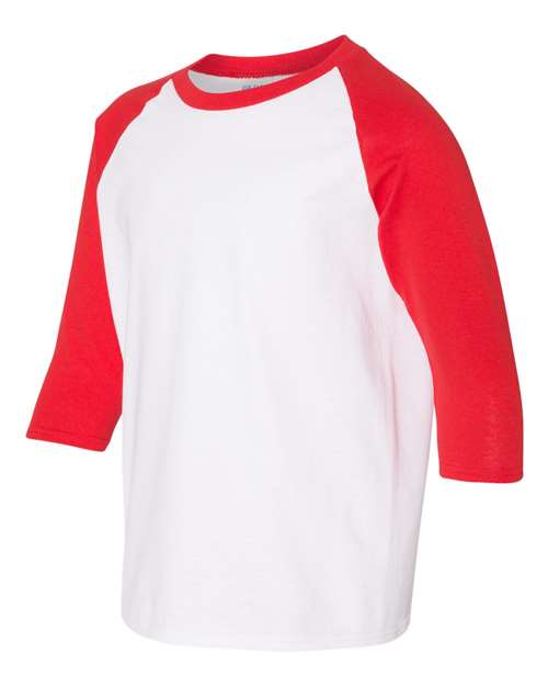 Gildan - Heavy Cotton™ Youth Raglan Three-Quarter Sleeve T-Shirt - 5700B