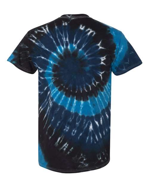 Dyenomite - Multi-Color Spiral Tie-Dyed T-Shirt - 200MS